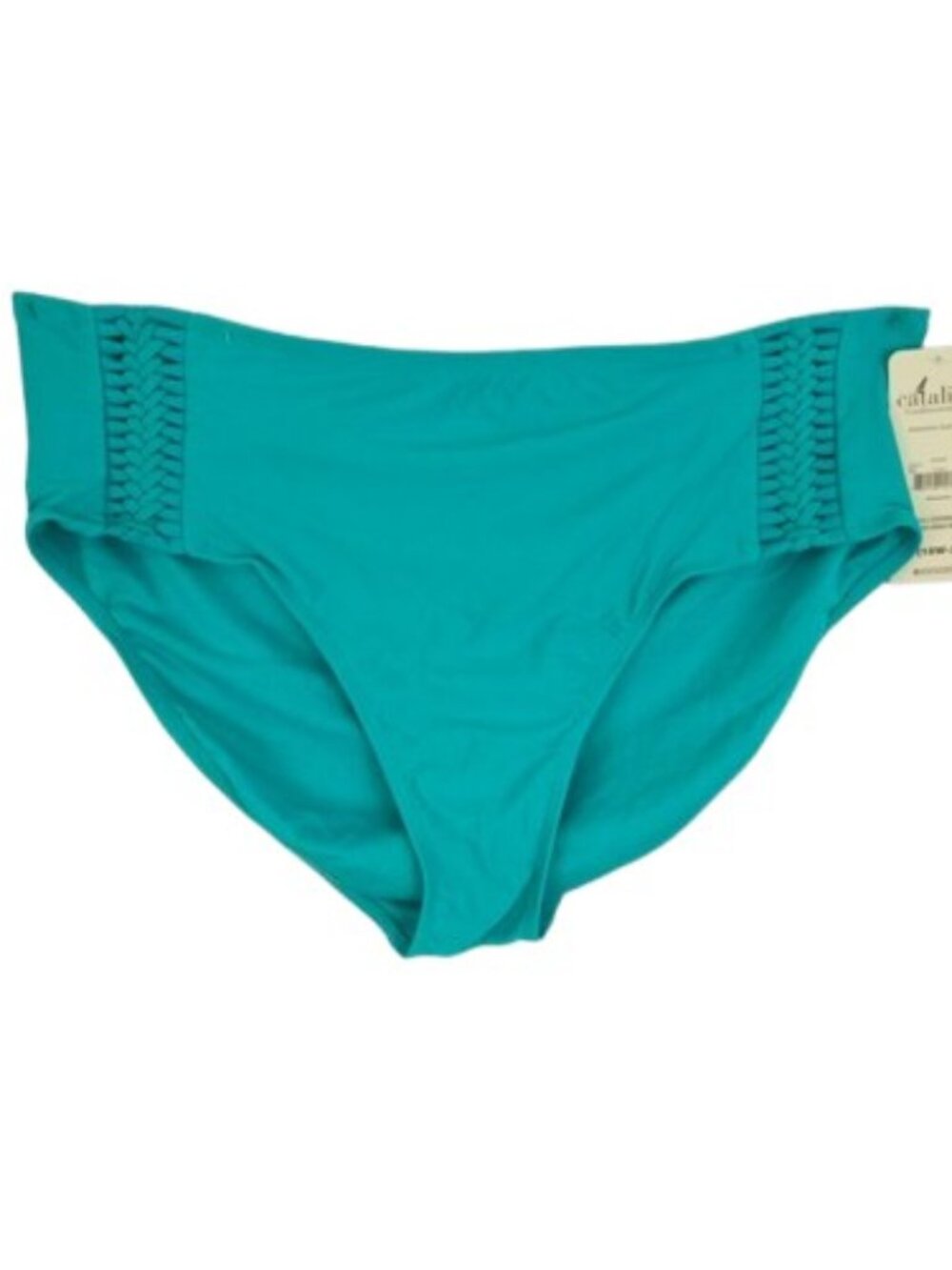 NWT Catalina Teal Full Coverage Swim Bottoms 2X